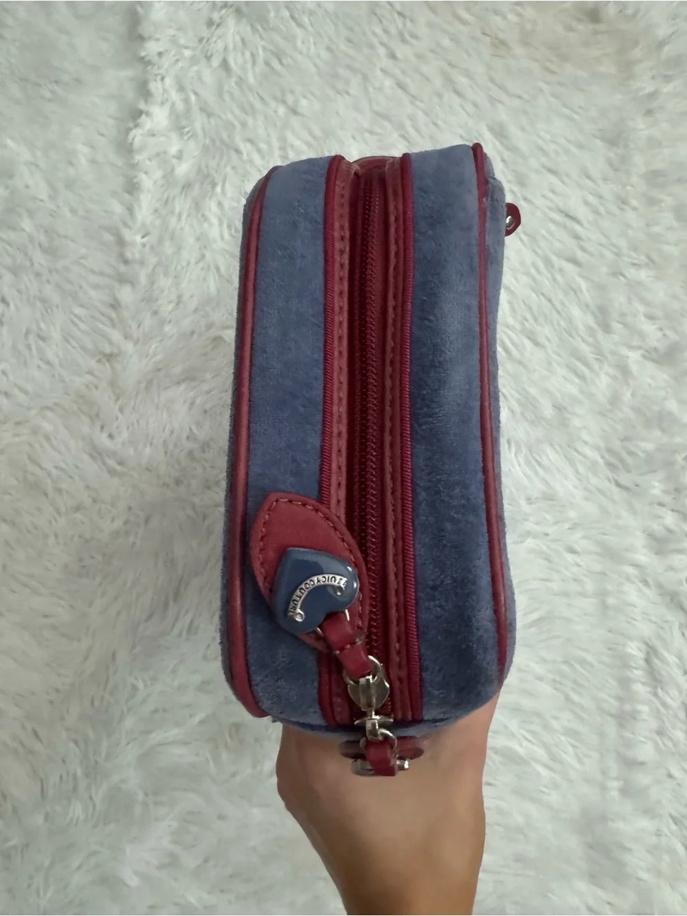 EUC Y2K Juicy Couture Velour Cosmetics Bag!
